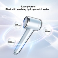 Générateur de bain d'eau à l'hydrogène au Design élégant, hydratant pour la peau, douche d'eau à l'hydrogène nourrissant pour les cheveux, pommeau de douche à l'hydrogène