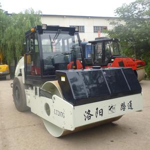 Lutong LT207G 7-тонный асфальтовый дорожный каток, новый уплотнитель шин для земляного барабана для строительной фермы с двигателем - Product Image 3