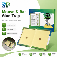 Piège à colle pliable pour souris et rats, forte adhérence, non toxique, pour le contrôle des rongeurs en intérieur - Offre Spéciale