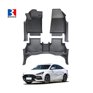 wholesale Factory Custom 5D TPE <b>Rubber</b> Eco-friendly Waterproof Anti Slip 5D Car <b>Floor</b> Mats 3 Pieces for MG 5 2021-2023 - Product Image 3