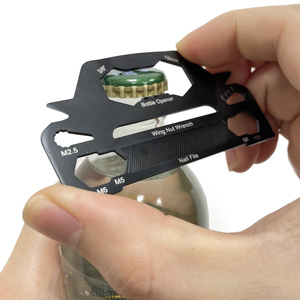 Kích Thước Lớn 17 Trong 1 Xe Hình Dạng Đa Chức Năng Thẻ Công Cụ Mở Chai Thép Không Gỉ Điên Thiết Kế Biểu Tượng Tùy Chỉnh - Product Image 3