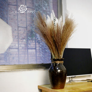 Commercio all'ingrosso vero e proprio naturale decorativo secco Reed pampa Bouquet di erba <span class=keywords><strong>per</strong></span> la casa decorazione di nozze vaso - Product Image 4
