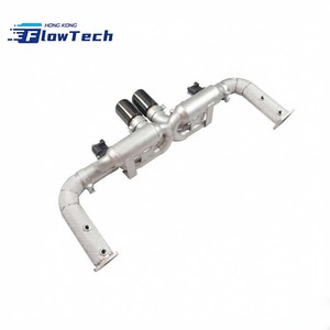 Sistema de Escape Catback con Válvulas de Acero Inoxidable T304 para Porsche 991.1/991.2 Turbo S 3.8L Twin-Turbo con Tubo en X/Control Remoto - Product Image 2