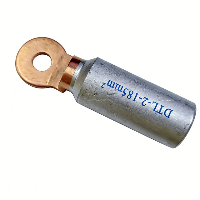 DTL-2-185mm² Aluminium Copper Cable Terminal Lug Tube Types Bimetallic Lugs