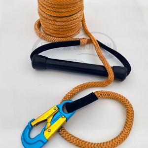 Hot bán Nhà máy cung cấp 5/8 "PP PE wakeboard dây chất lượng cao Surf Rope EVA Non-Slip xử lý nước trượt tuyết dây - Product Image 2