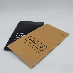 Kaixing New Arrival OEM ODM Customized Kraft Paper Black Card Paper Packaging Mailer Bag <strong>Envelopes</strong> - Product Image 4