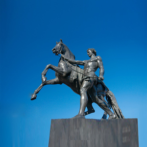 Sculpture en fibre de verre de chariot d'Apollon, décoration de jardin extérieure à poser au sol, figurine artisanale - Product Image 2