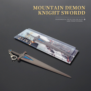 22cm juguete espada <span class=keywords><strong>Katana</strong></span> modelo <span class=keywords><strong>Elden</strong></span> anillo juego periféricos Metal Mini <span class=keywords><strong>Katana</strong></span> juguete llavero - Product Image 6