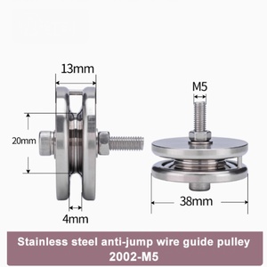 รอกสายพานกลมป้องกันการกระโดด Sen Guang 38*13 มม. รุ่น SG2002 รูร้อยสายขนาด 6 มม. ได้รับการรับรองมาตรฐาน ISO9001 - Product Image 6