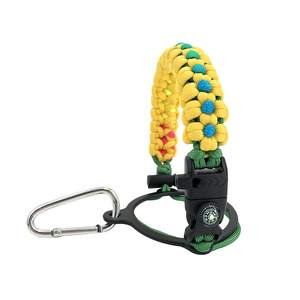 Extérieur 550 paracord poignée bouteille d'eau et caoutchouc 12 à 64 OZ flacon tasse poignée de corde à la main - Product Image 6
