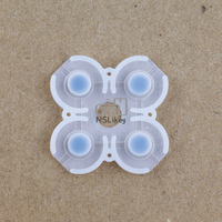 Coussinets en caoutchouc conducteurs NSlikey pour boutons D-pad et ABXY de manettes PS4 JDS-050, 055, 001, 011, 030, 040