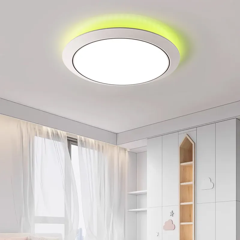 RGB LED Ceiling Light Morden Waterproof Decoration Bedroom House Adjustable Ceiling Lights For Living Room