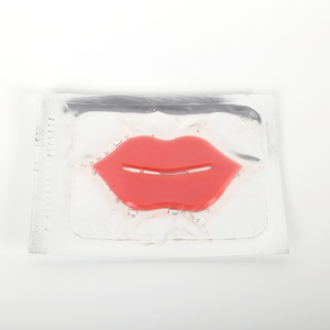 Mascarilla <span class=keywords><strong>Labial</strong></span> de Colágeno con Vitamina C y Ácido Hialurónico Antiarrugas de Marca Privada con Lámina de Hidrogel Rosa - Product Image 5