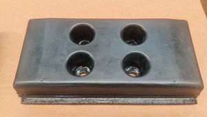 แผ่นยาง350มม. 450มม. 500มม. สำหรับรถเกลี่ยดินแอสฟัลต์และรถขุดแผ่นเหล็กระบบช่วงล่าง - Product Image 2