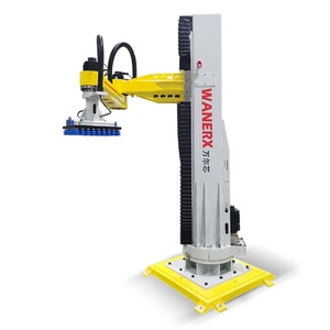 Solución de Paletización Automática, Brazo Robótico Industrial de 150 kg para Empaque de Alimentos y Bebidas, Apilamiento de Cajas de Cartón con Material de Madera - Product Image 5
