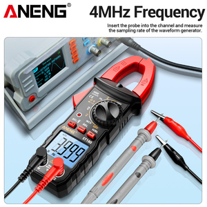 Multímetro Digital de Gancho ANENG ST180 de 4000 Cuentas, Medidor de Corriente CA, Probador de Voltaje, Amperímetro para Automóvil, Hz, Capacitancia, NCV - Product Image 4