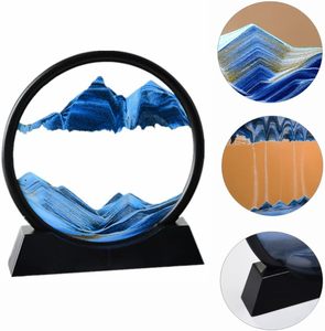 Cadre d'art de sable mouvant 3D en gros, décoration artistique de sable marin, cadeau, paysages de sable 3D en mouvement - Product Image 3