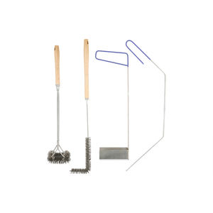 Brosse de nettoyage pour outil de <span class=keywords><strong>barbecue</strong></span> brosse d'élimination des taches d'huile de gril, brosse de dégraissage pour gril de <span class=keywords><strong>barbecue</strong></span> nettoyage de fil d'acier inoxydable - Product Image 1