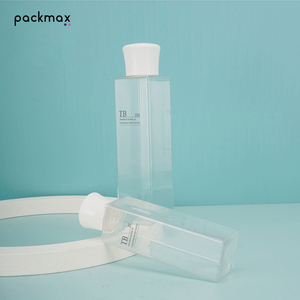 ขวดฝาเกลียวใสทรงสี่เหลี่ยม PETG พร้อมจุกในตัว ขนาด 30-400 มล. – ว่างเปล่าสำหรับใส่ไฮโดรซอล เอสเซนส์ น้ำยาล้างเครื่องสำอาง โทนเนอร์ - Product Image 2