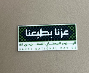 Trong kho chính thức nhận dạng saudi Vương Quốc thứ 95 quốc gia ngày kim loại men chân Huy hiệu niềm tự hào của chúng tôi là trong bản chất của chúng tôi KSA pins ve áo - Product Image 5