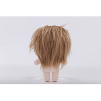 Jouets en peluche personnalisés adorable fille en or jouet en peluche pour bébé poupée en peluche conception jouets en peluche personnalisés avec nous