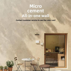 Microcemento en polvo para baño de lujo, Kit de capa superior para <span class=keywords><strong>suelo</strong></span> de pared <span class=keywords><strong>Interior</strong></span> de hormigón, pintura de microcemento para interiores, azulejos de revestimiento - Product Image 5
