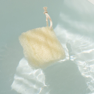 Luffa égyptienne naturelle en forme de melon, serviette de bain exfoliante, gant de toilette, chiffon nettoyant pour l'exfoliation corporelle, pour hommes et femmes - Product Image 5