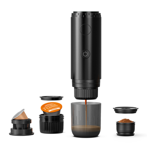 Cafetera Espresso Automática para Viajes y Exteriores, 19 Bares, Crema Rica - Product Image 1