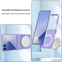 Casing ponsel desain Bisnis Samsung, sarung HP tahan guncangan TPU + PC desain bisnis untuk Samsung Galaxy Z Flip 7/6/5/4/3