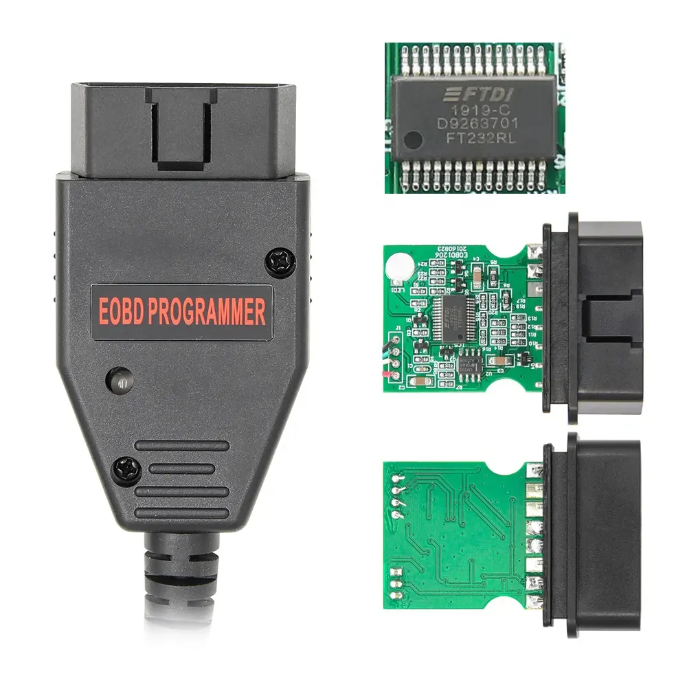Galletto 1260 EOBD 1260 Kabel OBD Remap Flasher Otomatis Alat Penyetelan Chip ECU ECU