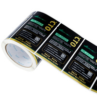 Autocollant adhésif en PVC personnalisé, vinyle imperméable, étiquette privée, publicité pour shampooing, utilisation promotionnelle, étiquettes pour emballages cadeaux cosmétiques