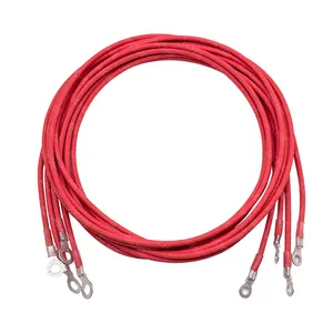 Batterie Positives Kabel 50mm Rot Batterie Kabel Ende SC50-10 Lug PVC-Kabel für Auto, RV, Sonnensystem, Auto, Elektro fahrzeug