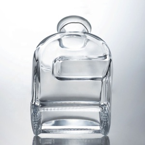 La Aduana Vende Al Por Mayor Una Botella De Vidrio Transparente De <span class=keywords><strong>Ron</strong></span> Tequila De 500 ml 700 ml 750 ml Con Corcho - Product Image 2