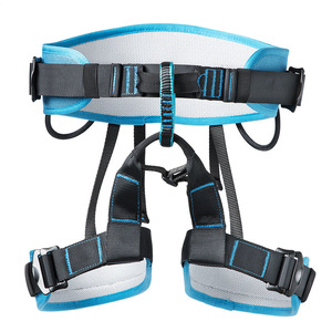 Ceinture de sécurité demi-corps Camna, réglable, rembourrage en polyester, résistance à la rupture de 1000 kg, pour l'escalade, la descente en rappel, les travaux en altitude - Product Image 2