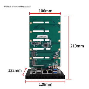 เมนบอร์ดฝังตัว BKHD N100 DDR5 2 LAN 2.5G Intel I226 Mini ITX สำหรับควบคุมอุตสาหกรรม - Product Image 2