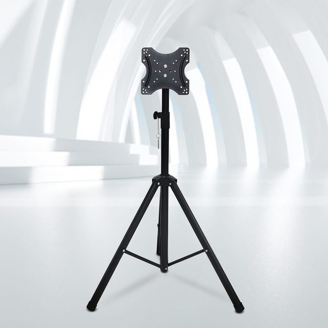 Tripod TV Stand for 14-42 Inch LED LCD TV Height Adjustable Mobile Floor Stand VESA 200x200 Portable TV Mount Holder LDJ-S