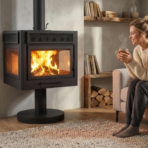 <span class=keywords><strong>Chimenea</strong></span> de Bioetanol Colgante de Vidrio Templado de 4 Lados Personalizada para Bodas - Product Image 5
