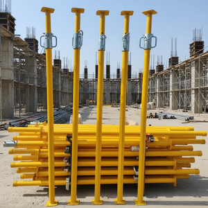 Étai en acier réglable le plus vendu pour le support de coffrage de dalles et de poutres en béton de grande résistance dans la construction - Product Image 4