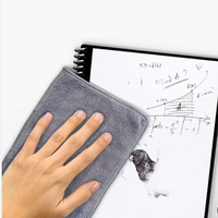 2025 OUV Cahier effaçable intelligent réutilisable étanche avec serviette stylo