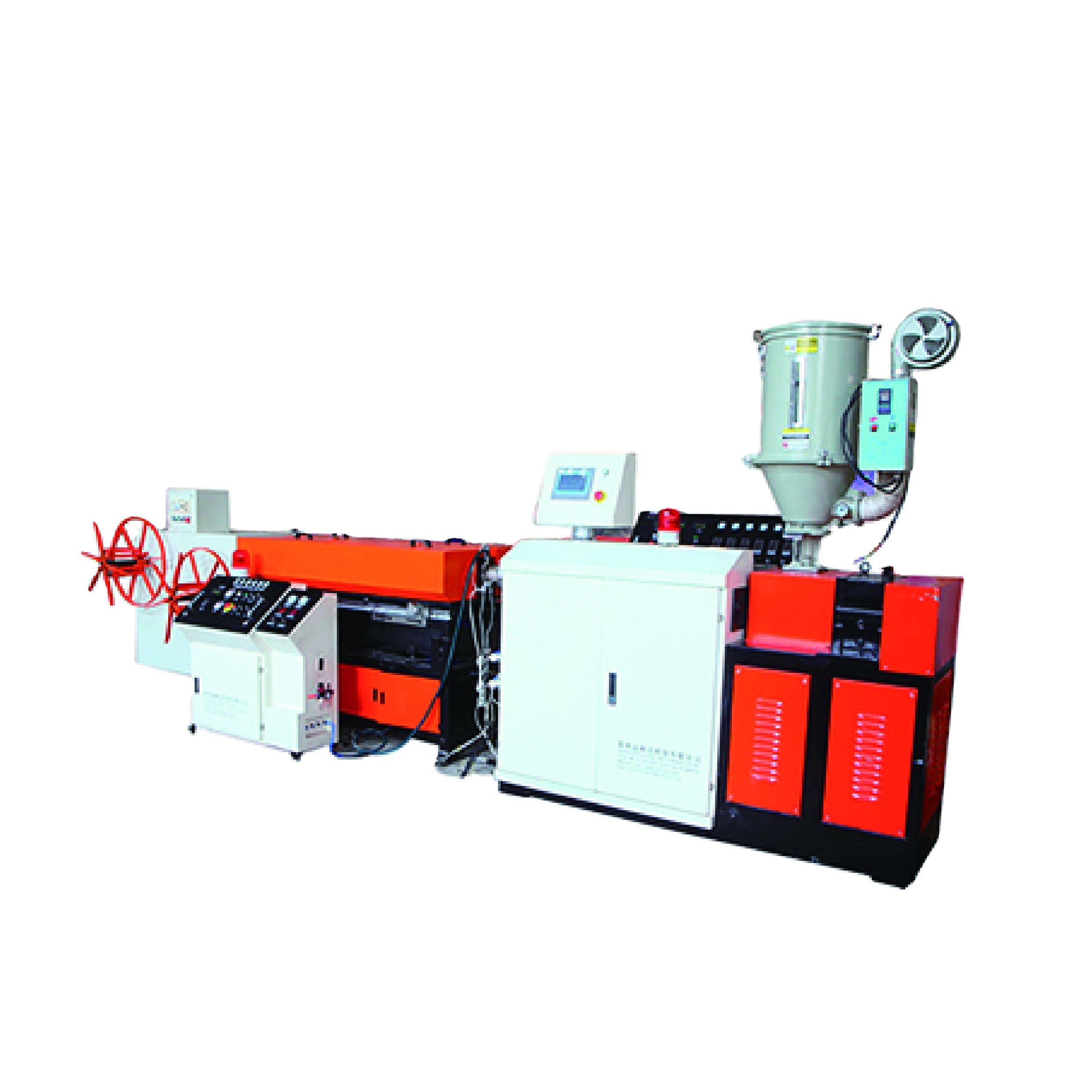 Fosita PE ПВХ одностенная гофрированная машина для производства труб, экструзионная линия