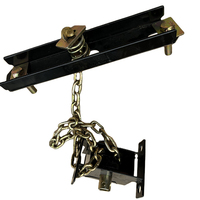 Support de roue de secours en acier pour semi-remorque, espacement d'installation 150 mm, porte-roue de secours