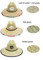 Chapeaux de plage pour enfants en paille naturelle à large bord faits à la main de la marque JAKIJAYI, vente chaude, pour filles et garçons