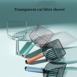 Nueva pala de plástico para arena para gatos, evita el deterioro, pala profunda, herramienta de limpieza de caca de Mascota, cuchara para arena para gatos - Product Image 3