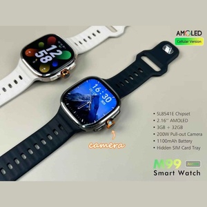 Montre connectée M99 Amoled 4GSIM, best-seller, appel vidéo, 1100mAh, 3,3 Go, version mondiale, surveillance de la santé, montre connectée unisexe - Product Image 3