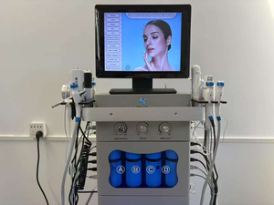 Dispositivo de Cuidado Facial 14 en 1 con Analizador de Piel, Microdermoabrasión, Oxígeno Jet, Compatible con Enchufe CN - Product Image 4