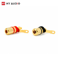 HY AUDIO – Bornes de liaison pour haut-parleurs, qualité supérieure, connecteurs dorés, service OEM/ODM, blocs de bornes – Fournisseur d'usine