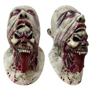 Nouvelles Idées Effrayant Zombie <span class=keywords><strong>Diable</strong></span> Tueur <span class=keywords><strong>Latex</strong></span> Masques Halloween Cosplay Carnaval Horreur Effrayant <span class=keywords><strong>Masque</strong></span> pour Halloween Costume Party Props - Product Image 2