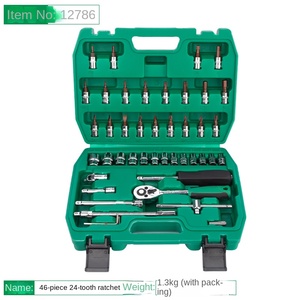 Coffret d'outils de réparation automobile Outils de réparation de pneus Clé à douille à main Impact Socket Bits Hardware Tools For Car - Product Image 5