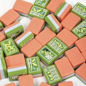 Exquisite-Crafted Premium Acrylic Cloisonne Inspired Luxury Style American <b>Mahjong</b> Accessories for Adults Family Game <b>Set</b> - Product Image 1