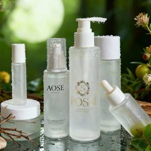 Новая роскошная белая матовая 30 мл сыворотка косметическая упаковка наборы для ухода за кожей стеклянная банка контейнер для крема и Бутылочки для лосьона - Product Image 1